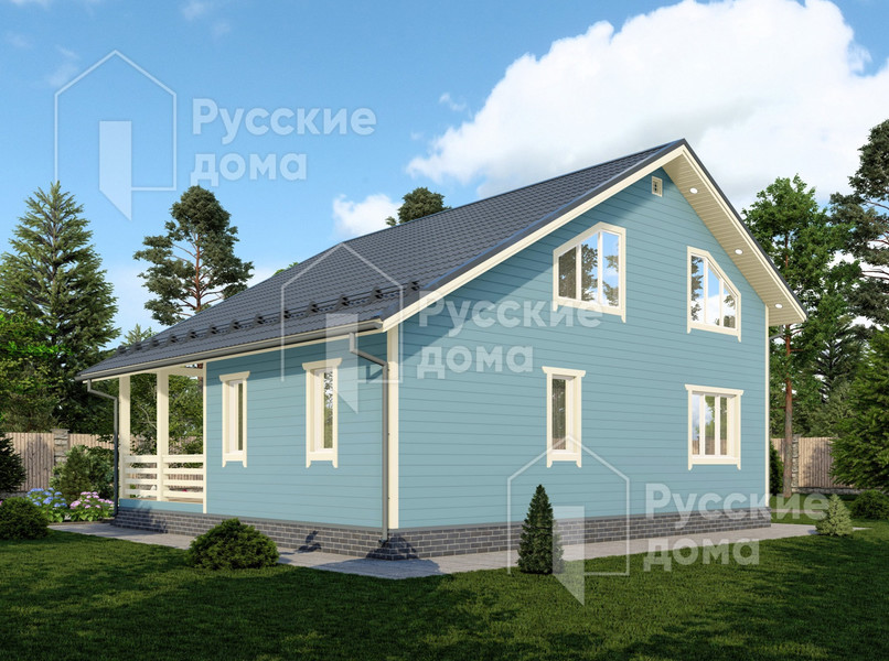Проект каркасного дома «ДК099»