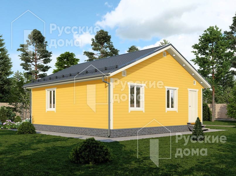 Проект каркасного дома «ДК115»