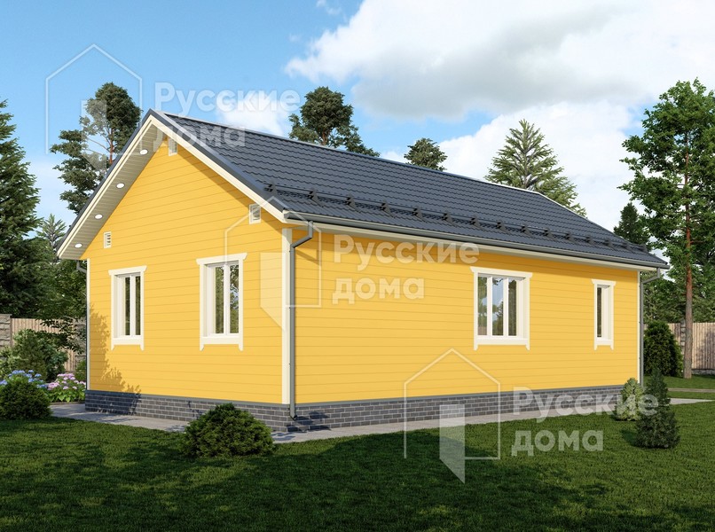 Проект каркасного дома «ДК119»