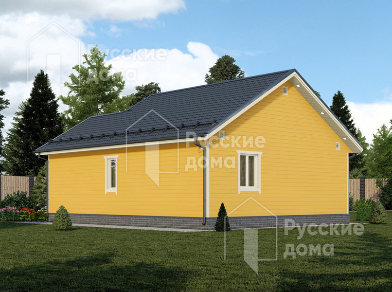 Проект каркасного дома «ДК120»