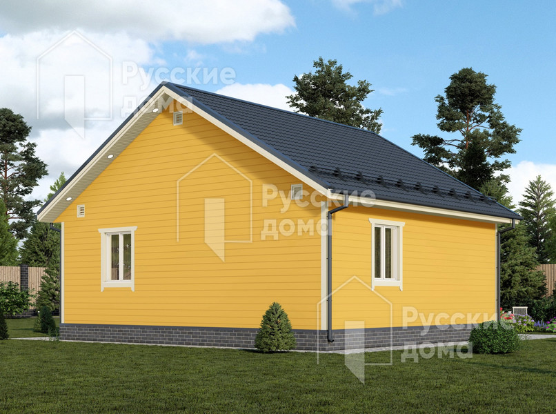 Проект каркасного дома «ДК120»