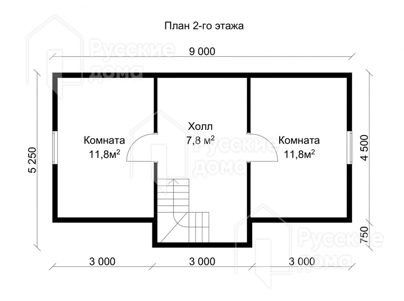 Проект каркасного дома «ДК158»