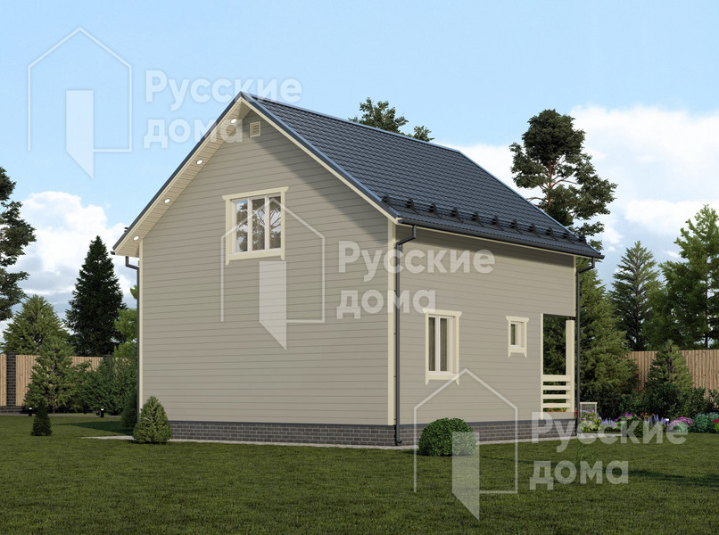 Проект каркасного дома «ДК159»