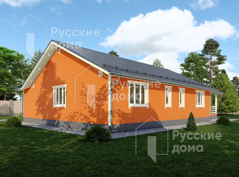 Проект каркасного дома «ДК189»