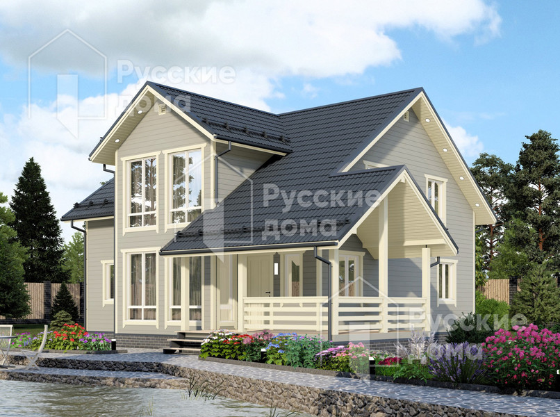 Проект каркасного дома «ДК200»
