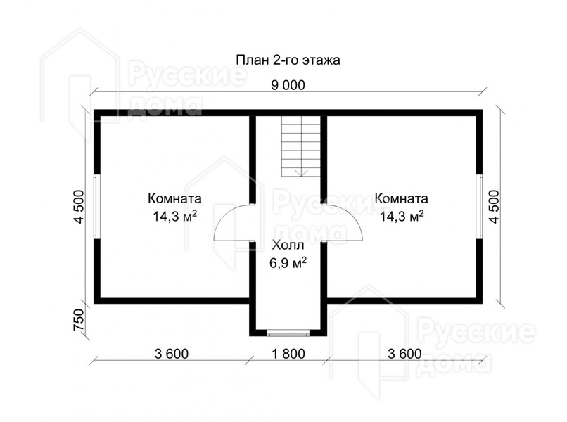 Проект каркасного дома «Дмитров»