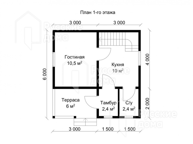 Проект каркасного дома «Химки»