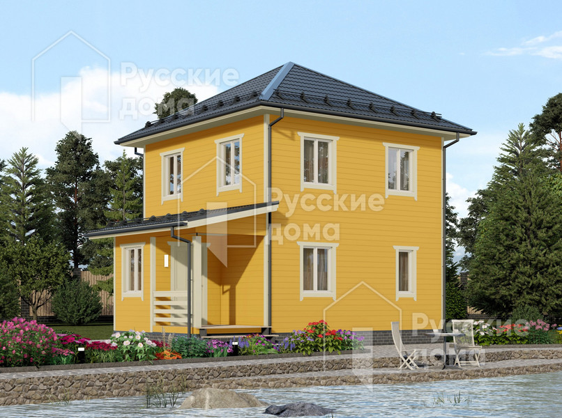 Проект каркасного дома «Клин»
