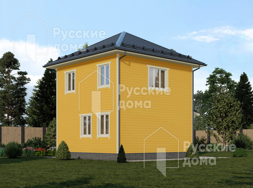 Проект каркасного дома «Клин»