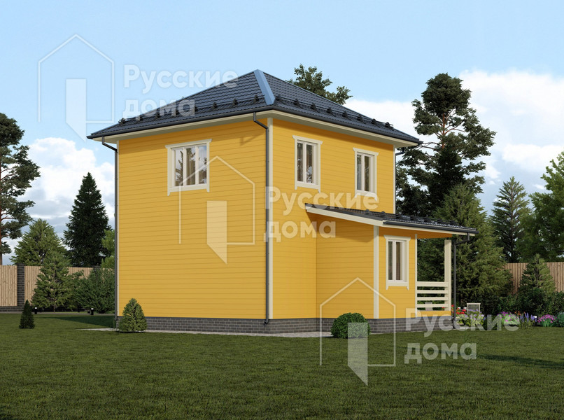 Проект каркасного дома «Клин»