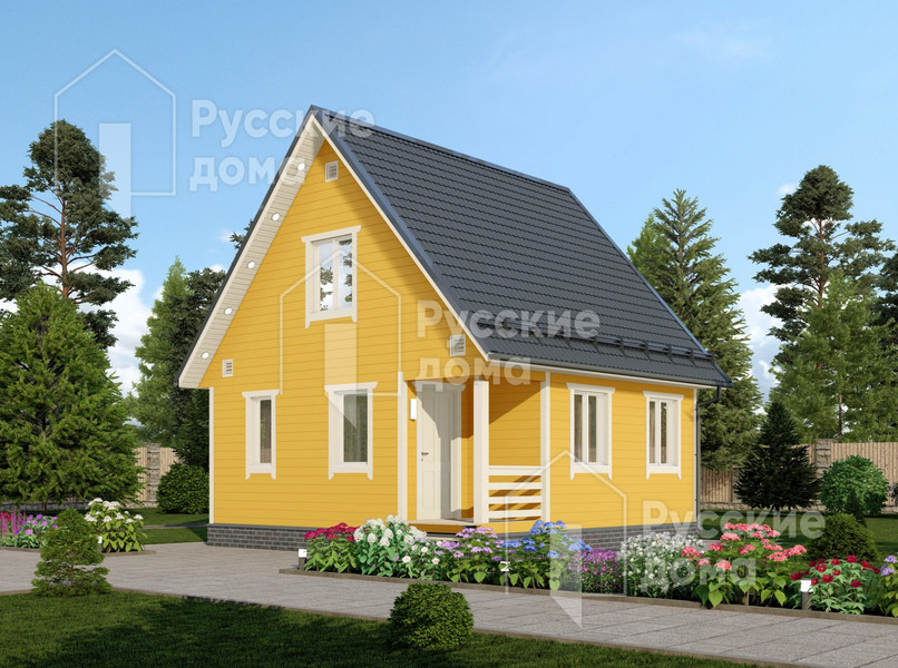 Проект каркасного дома «Королев»
