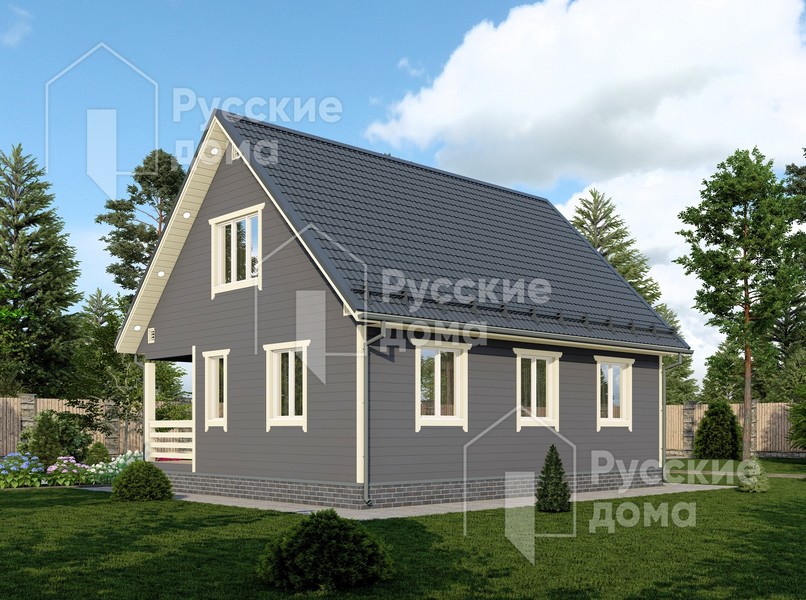 Проект каркасного дома «Приозерск»
