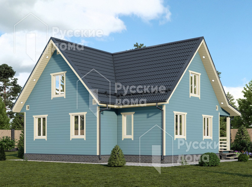 Проект каркасного дома «Сосновый Бор»